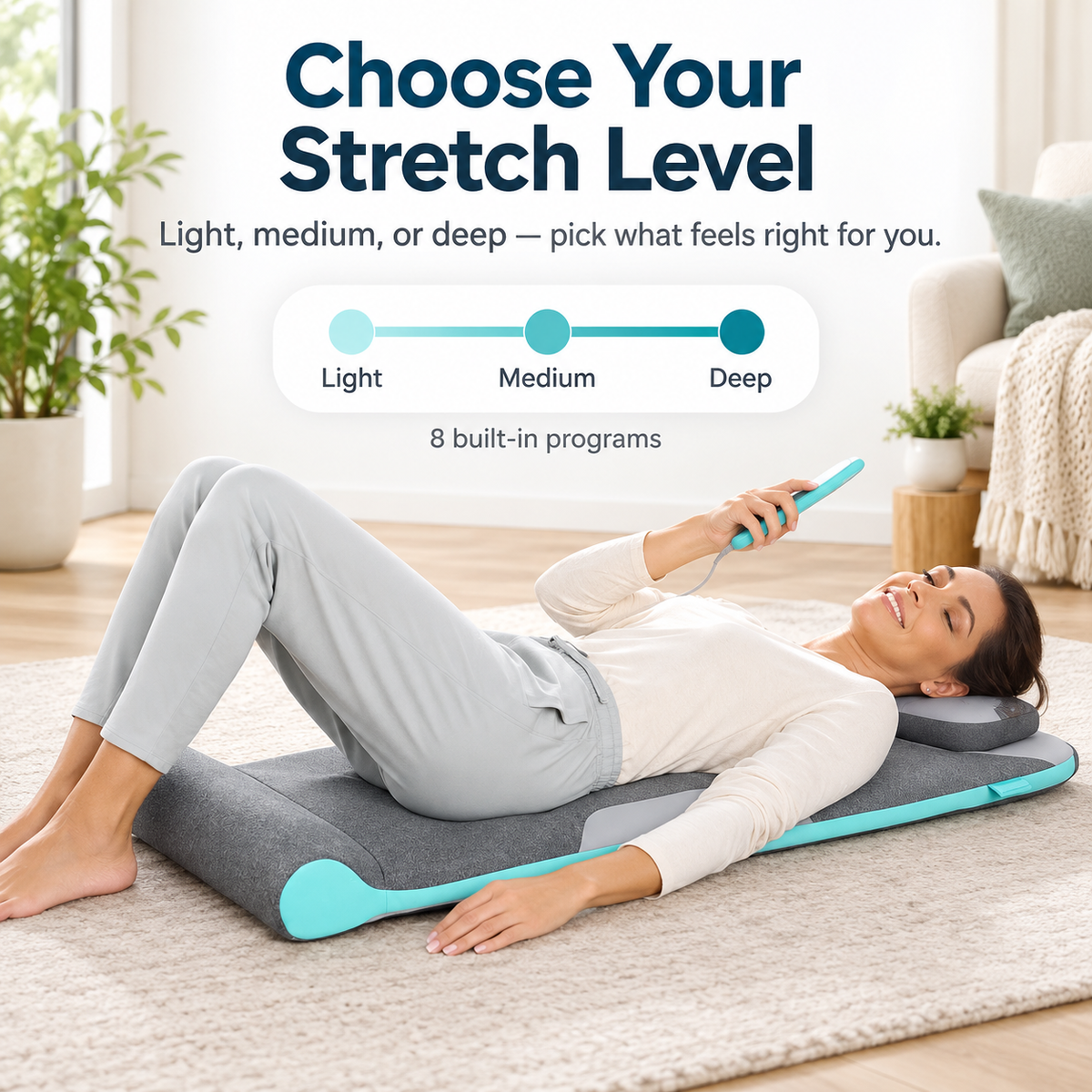 Air Compression Back Stretching Mat